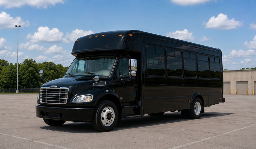 18-passenger minibus available for charter in Brockton, MA